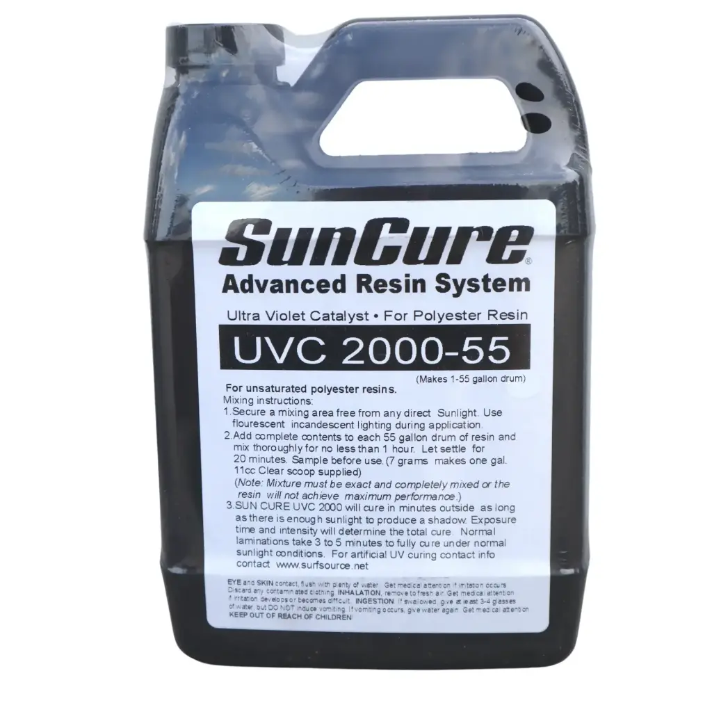 Suncure UV Powder (enough 55 US Gallon of polyester resin)