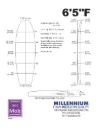 Millennium 65F BLUE 1/8 BASS