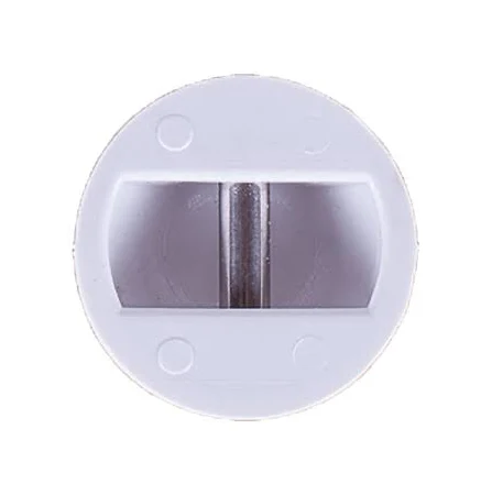 31MM LEASH PLUG WHITE