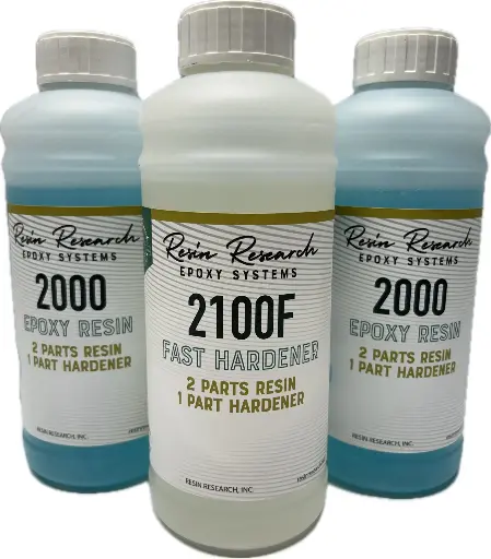 Resin Research 2000/2100F epoxy resin 6L